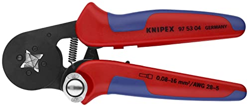 Alicate autoajustable Knipex para crimpar punteras huecas de acceso lateral  180mm – Shopavia