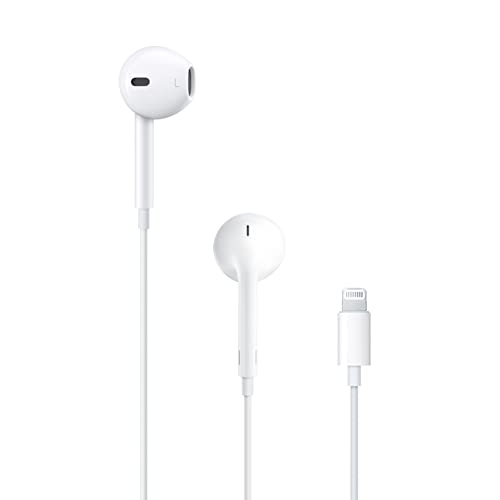 Paquete de 2 auriculares Apple con conector Lightning (micrófono integrado  y control de volumen) auriculares estéreo intrauditivos compatibles con