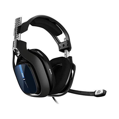 Auriculares Astro Gaming A40 TR 4ta Gen, Audio V2, Dolby Atmos – Negro/Azul  – Shopavia