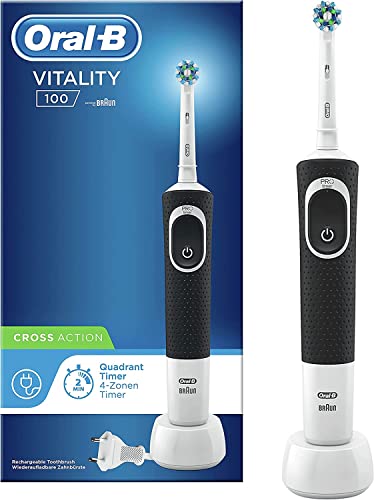 Oral B Cepillo Dental Electrico Recargable Vitality Cross Action Azul