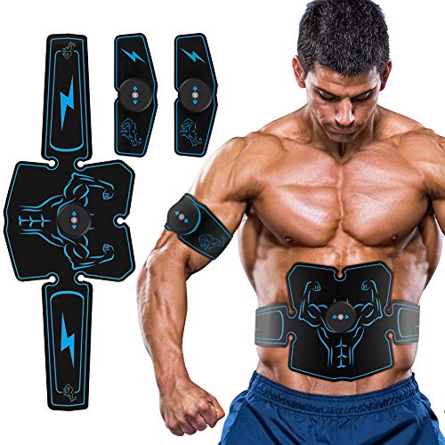 Electro estimulador Muscular - tonifica abdominales brazos Fitness