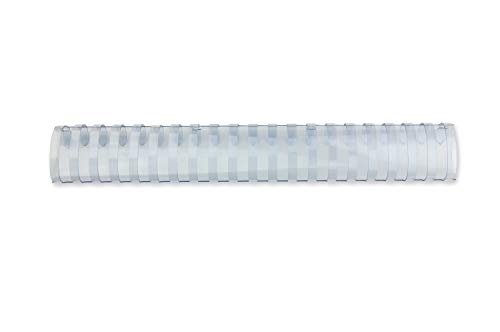 Espirales transparentes de plástico para máquinas de encuadernar