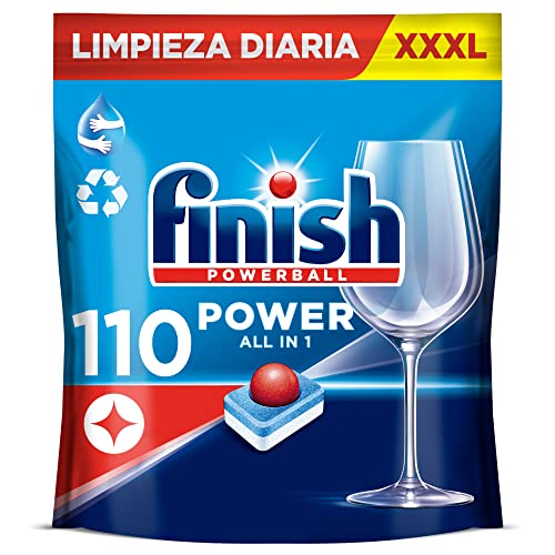 Pastillas para lavavajillas Finish Powerball: limpieza sin manchas