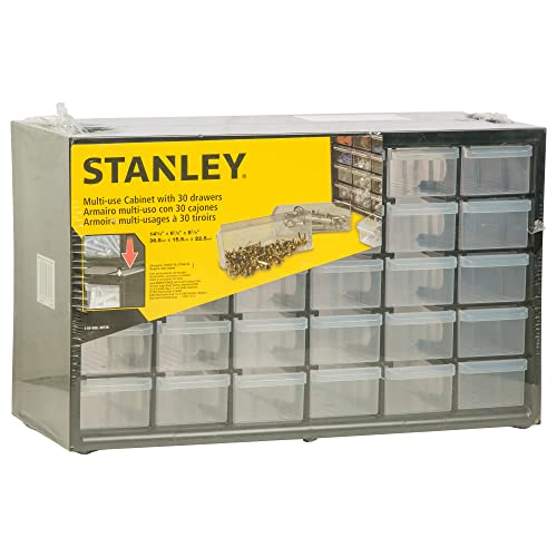 Stanley Organizador de piezas pequeñas (Número de compartimentos: 30, Sin  contenido)