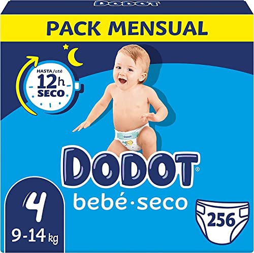 Dodot Pañales Protection Plus Activity, Talla 4, para Bebes de 9 a 14 kg -  48 Pañales