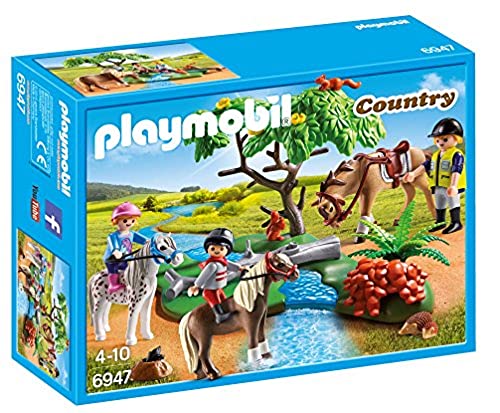 Granja de ponis discount con establo playmobil