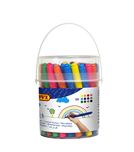 FELT PENS Bote 96 rotuladores colores surtidos